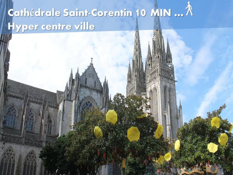 O'Dean Apartment Quimper Bagian luar foto