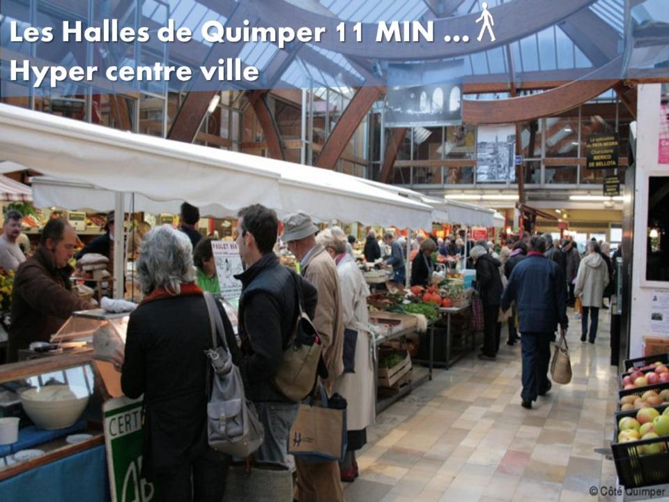 O'Dean Apartment Quimper Bagian luar foto