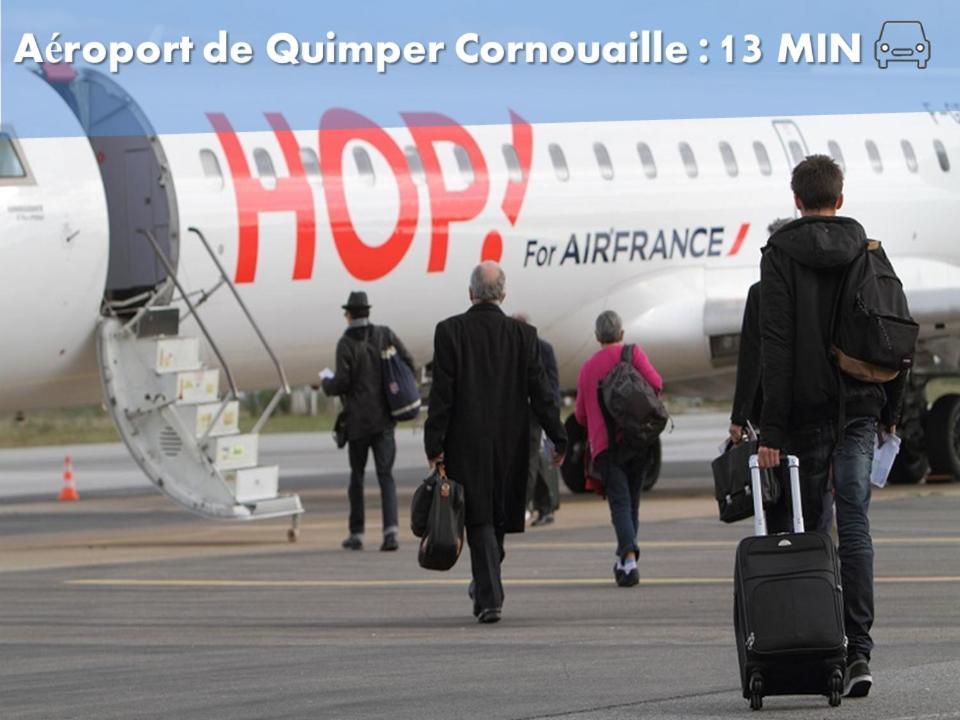 O'Dean Apartment Quimper Bagian luar foto
