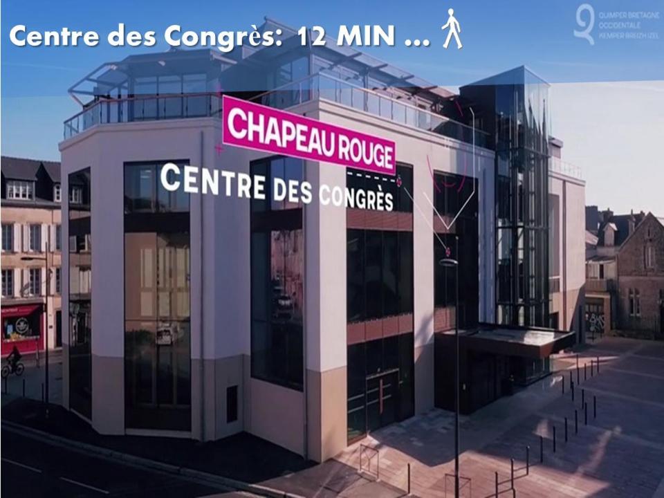 O'Dean Apartment Quimper Bagian luar foto